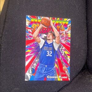 Topps Cooper Flagg Basketball Card - Blue and White
